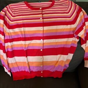 Colorful Striped Women's Sweater